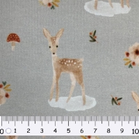 Jersey digital "Sweet Deer" Reh | grau